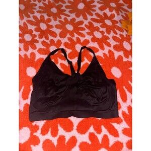 Soma black seamless bra